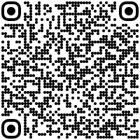 QR code renvoyant vers la page de collecte HelloAsso de l'association Havre de Paix